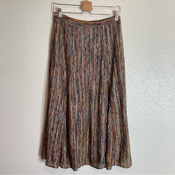 Anthropologie Maeve Multicolored Wynne Midi Skirt M - Picture 7 of 14